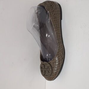 Tory Burch Reva Ballet Flat  Taupe women's shoes dize 8